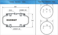 Industri Spring Air Vertikal angkat berlaku untuk platform / rotasi tabel Goodyear 1B9-202